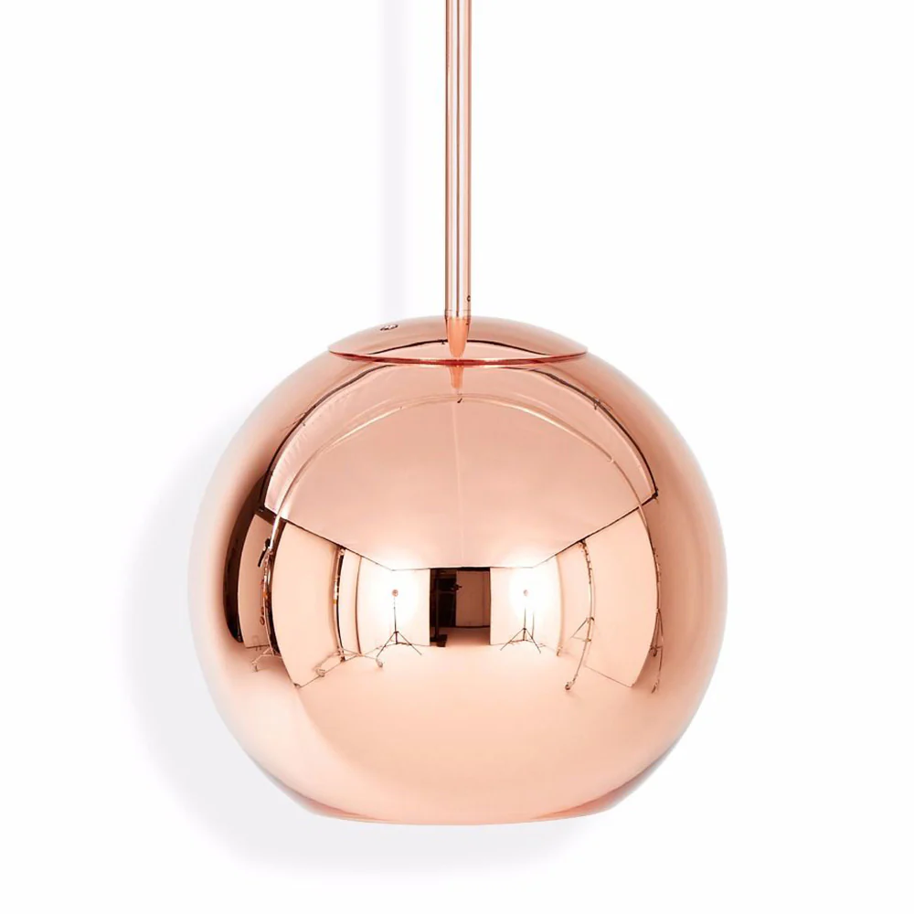 Copper Round Pendant