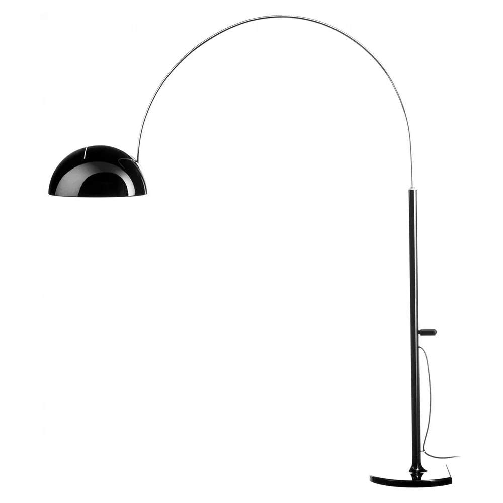 Coupe Arched Floor Lamp - Black