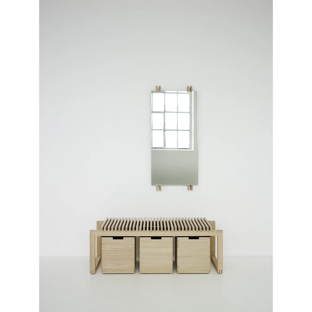 Cutter Mirror - Teak - Image 2