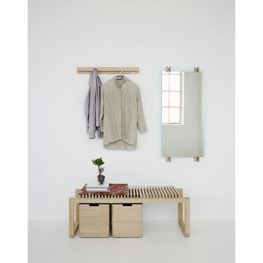Cutter Mirror - Teak - Image 3