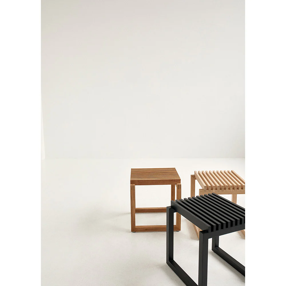 Cutter Stool - Teak - Image 2