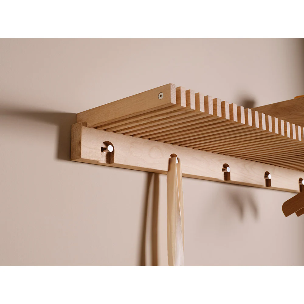 Cutter Wardrobe - Oak - Image 2