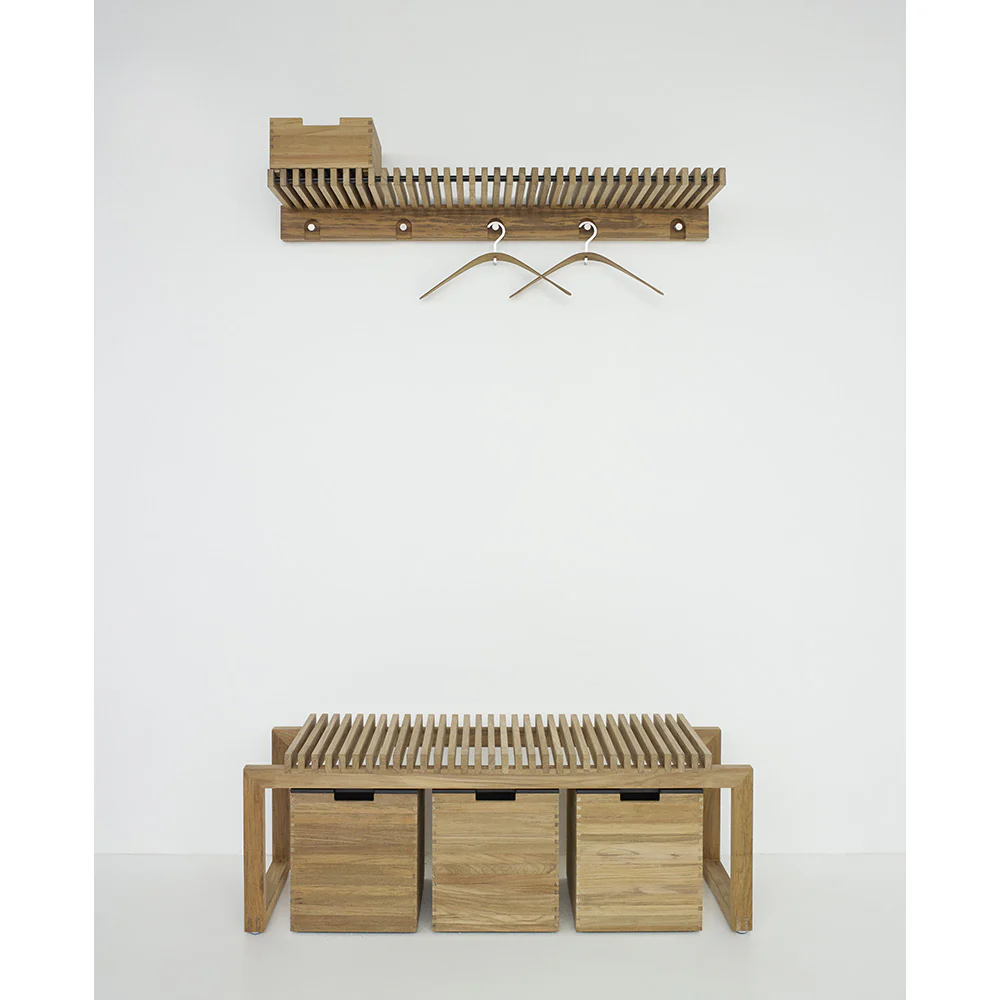 Cutter Wardrobe - Teak - Image 2