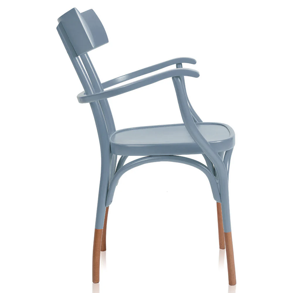 Czech Armchair - Wood Seat, Beech Feet - Image 2