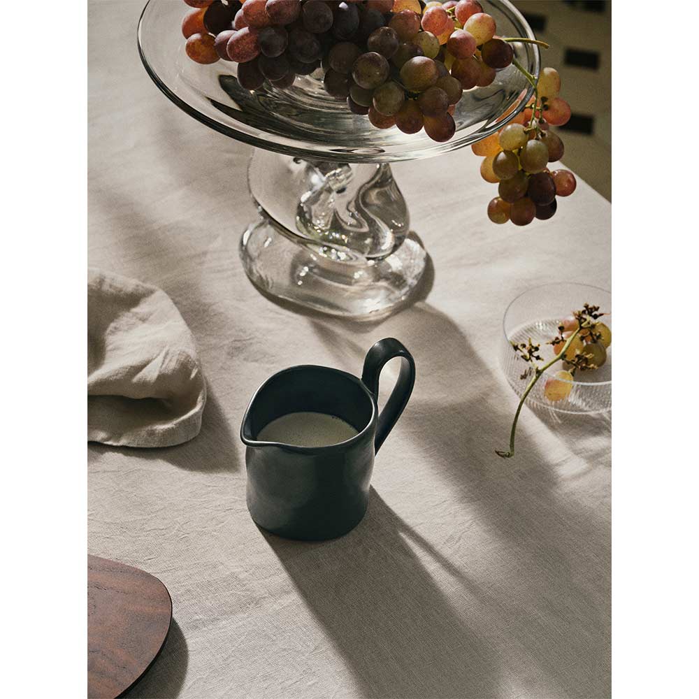 Damo Glass Centerpiece - Clear, Large - Image 4