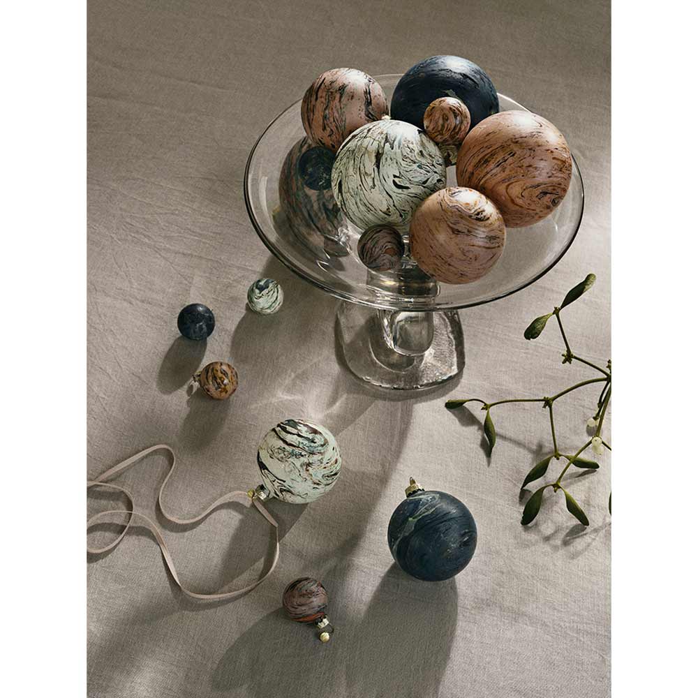 Damo Glass Centerpiece - Clear, Large - Image 6
