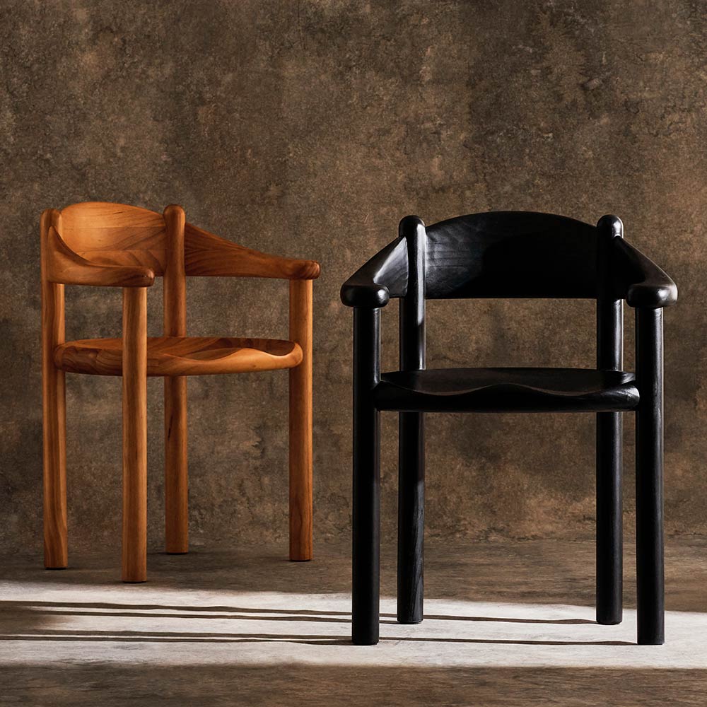 Daumiller Dining Armchair - Brown/Black - Image 8