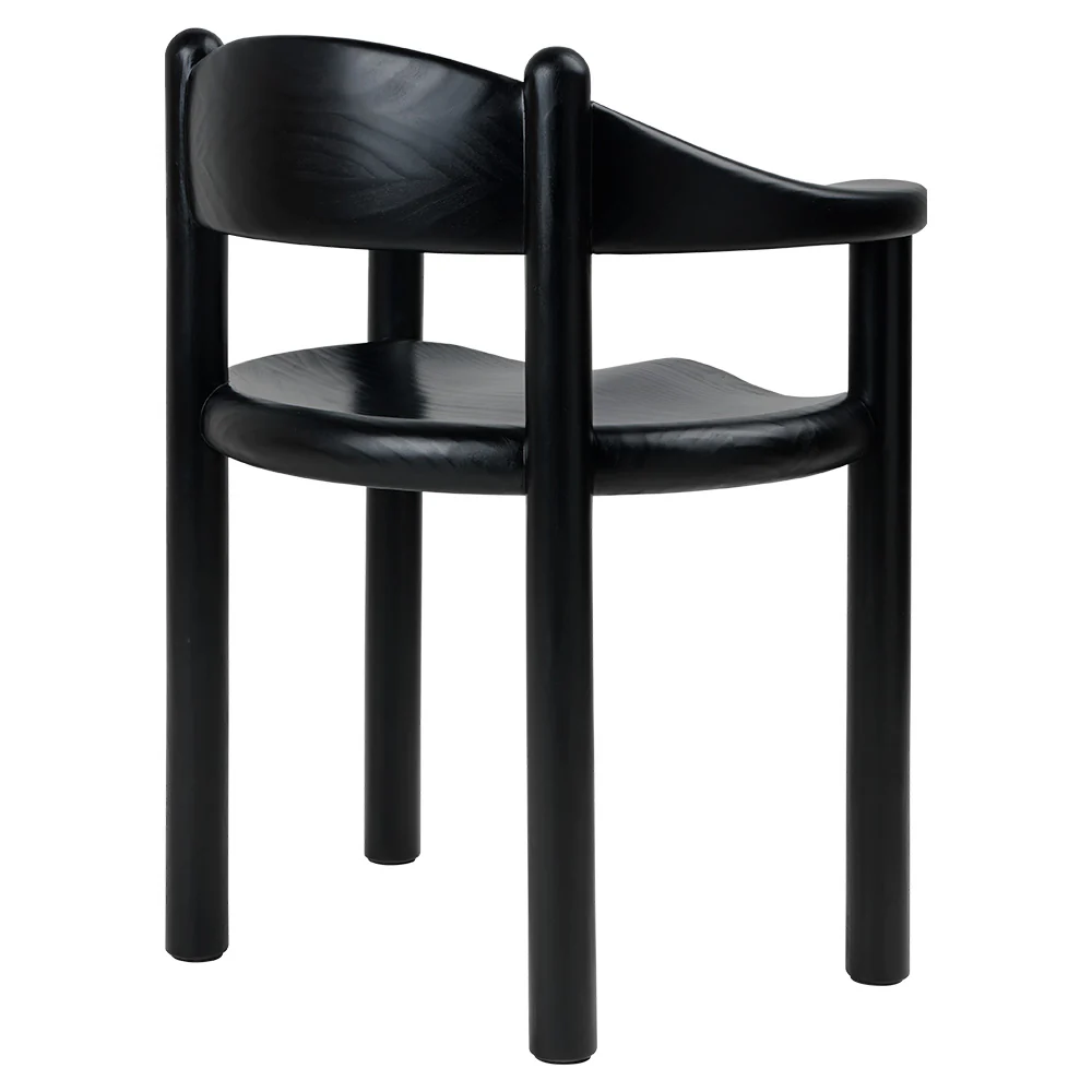 Daumiller Dining Armchair - Brown/Black - Image 3