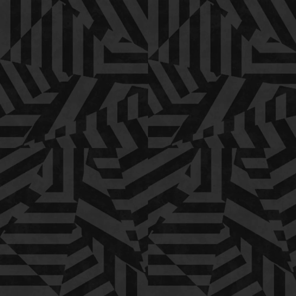 Dazzle Wallpaper - Charcoal