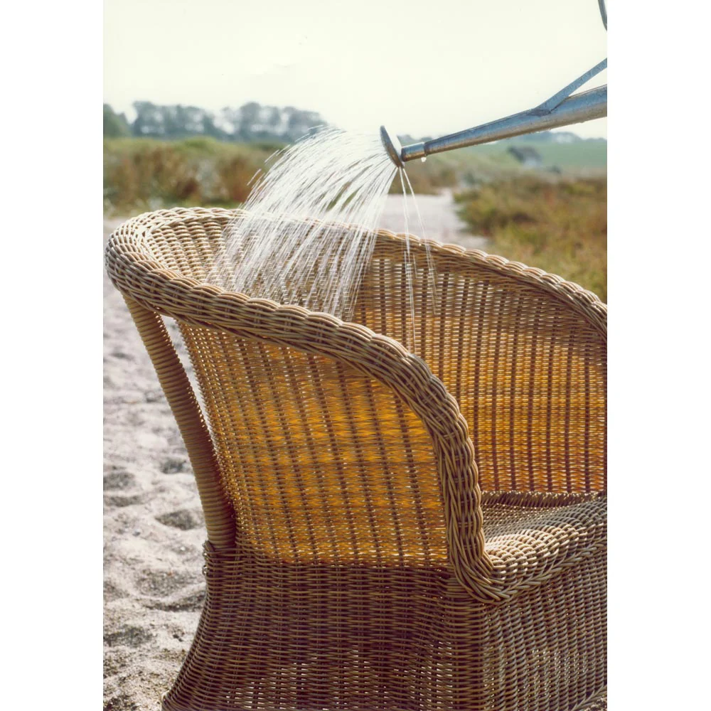 Derby Chair - Taupe Free Cushions, Taupe Rope Frame - Image 2