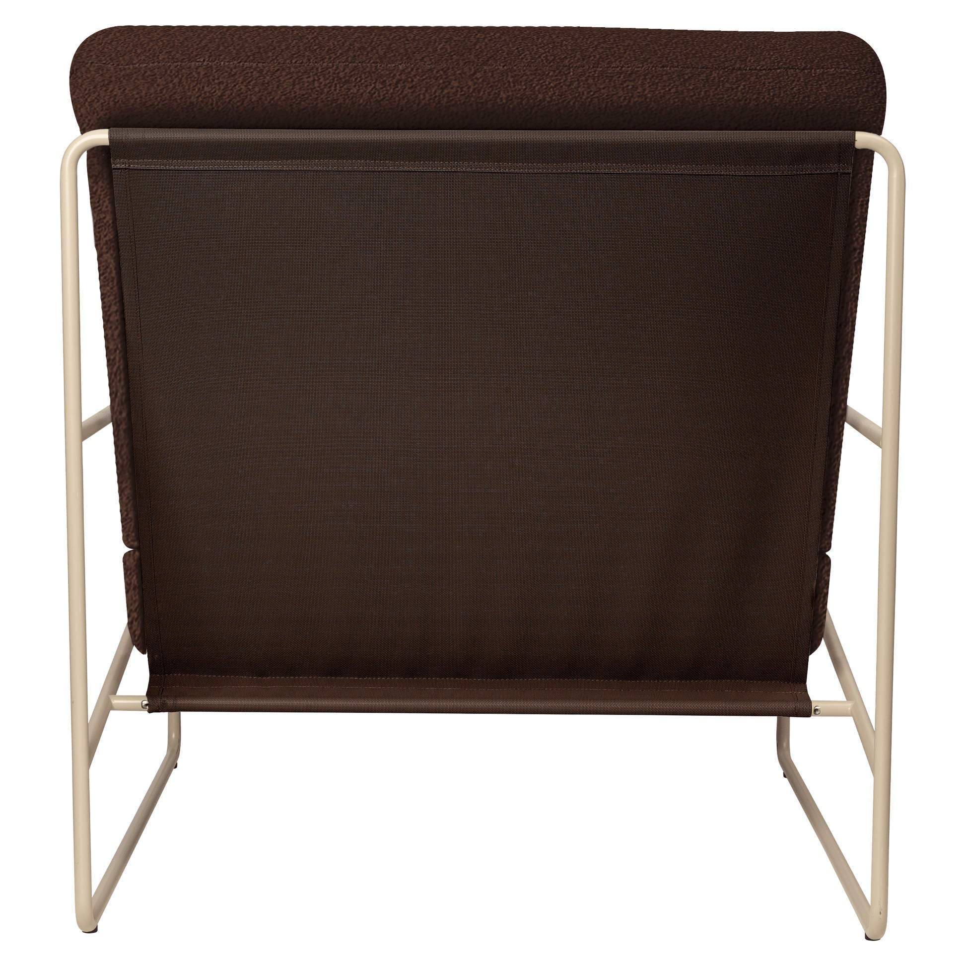 Desert 1-Seater Outdoor Sofa - Chestnut, Cashmere Frame - Image 3