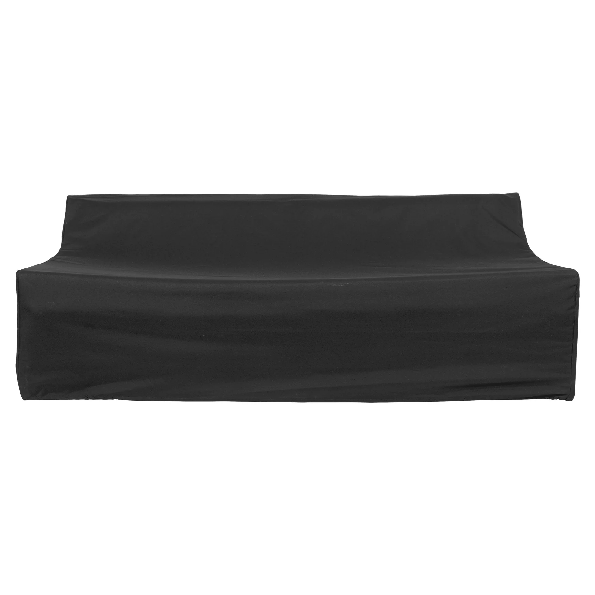 Desert 3-Seater Outdoor Sofa - Chestnut, Black Frame - Image 4