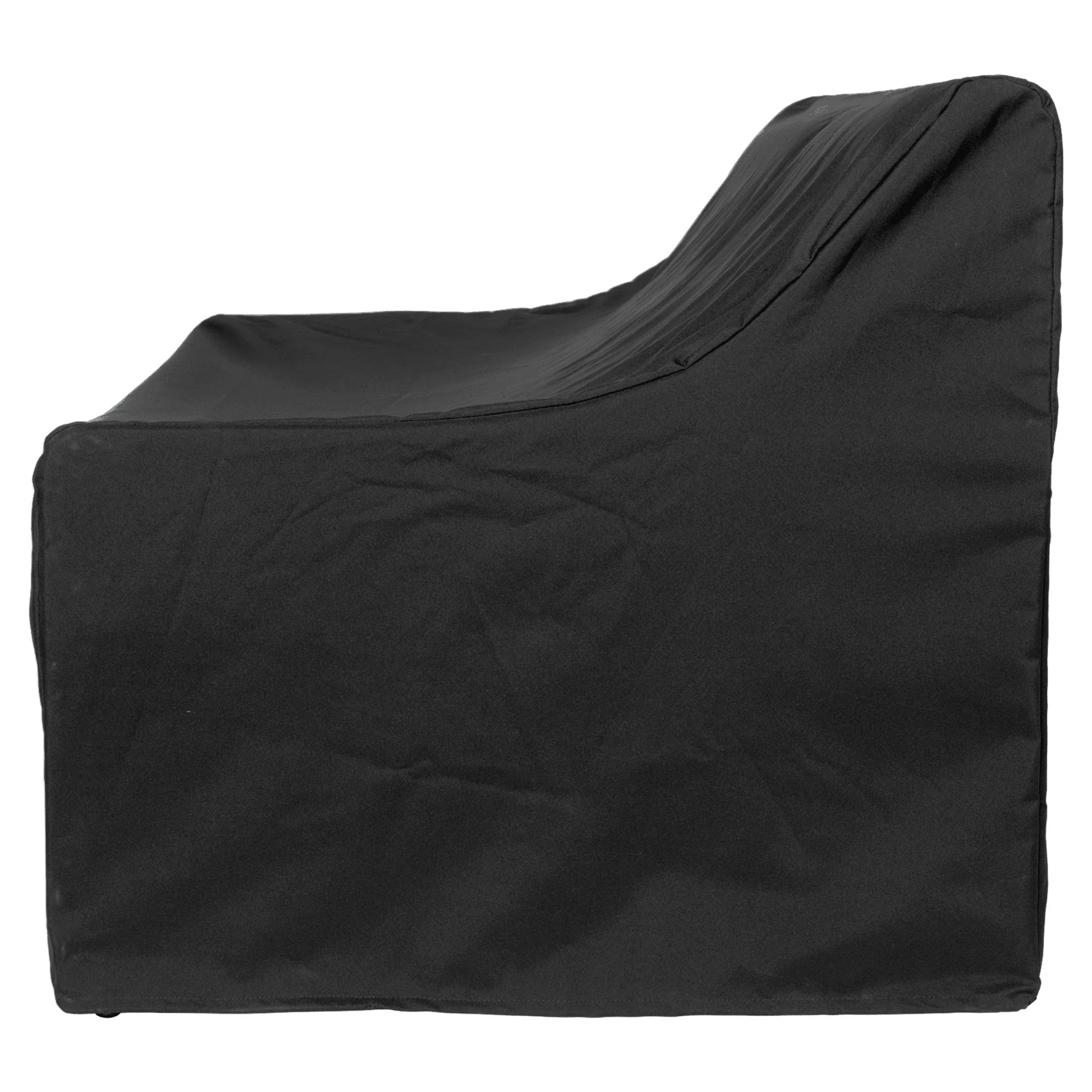 Desert 3-Seater Outdoor Sofa - Chestnut, Black Frame - Image 6