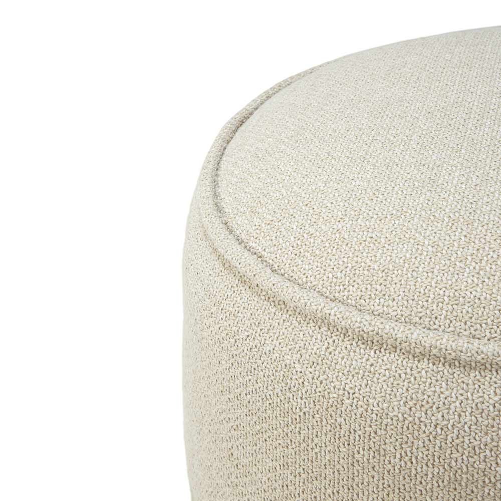 Donut Outdoor Pouf Small - Natural - Image 2