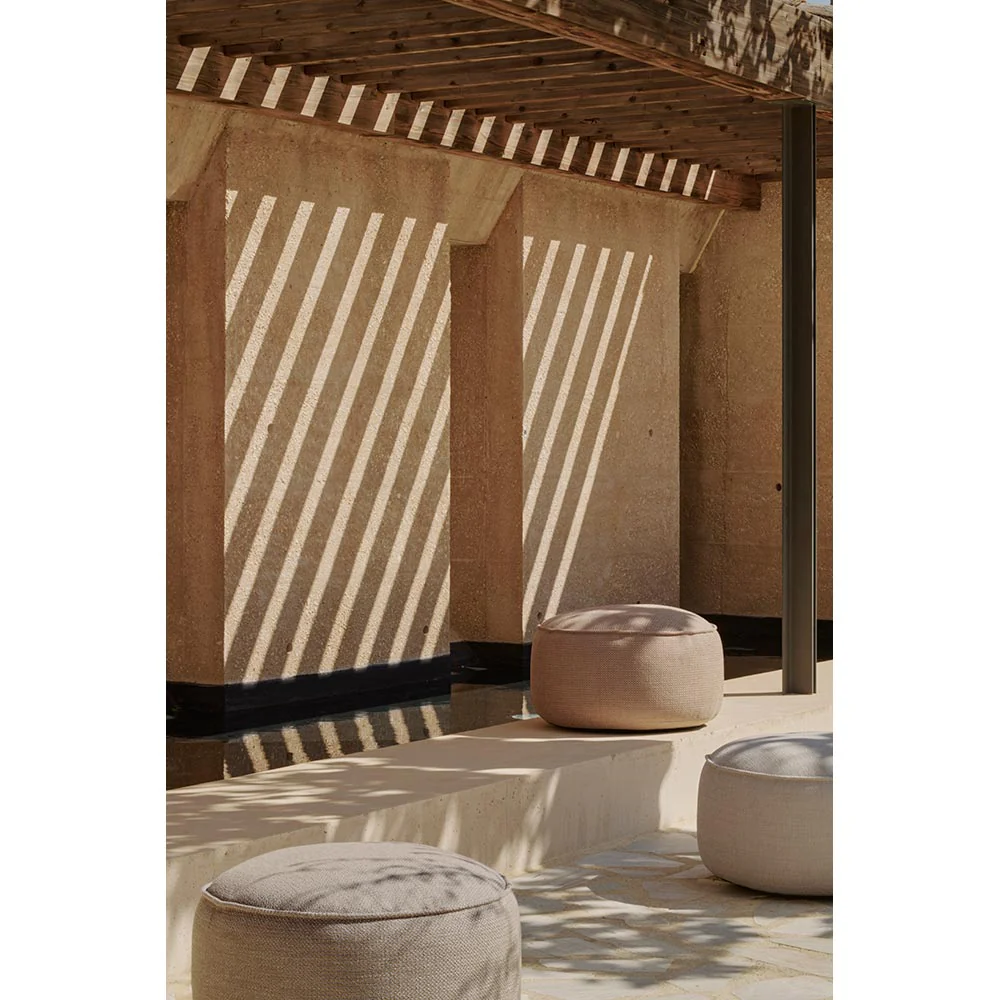 Donut Outdoor Pouf XL - Mocha - Image 3