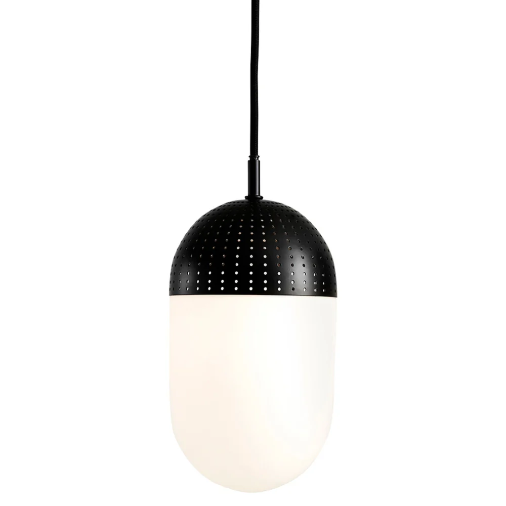 Dot Large Pendant - Black, Set of 2