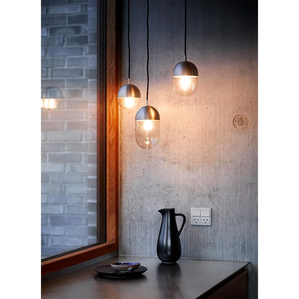 Dot Large Pendant - Satin, Set of 2 - Image 4