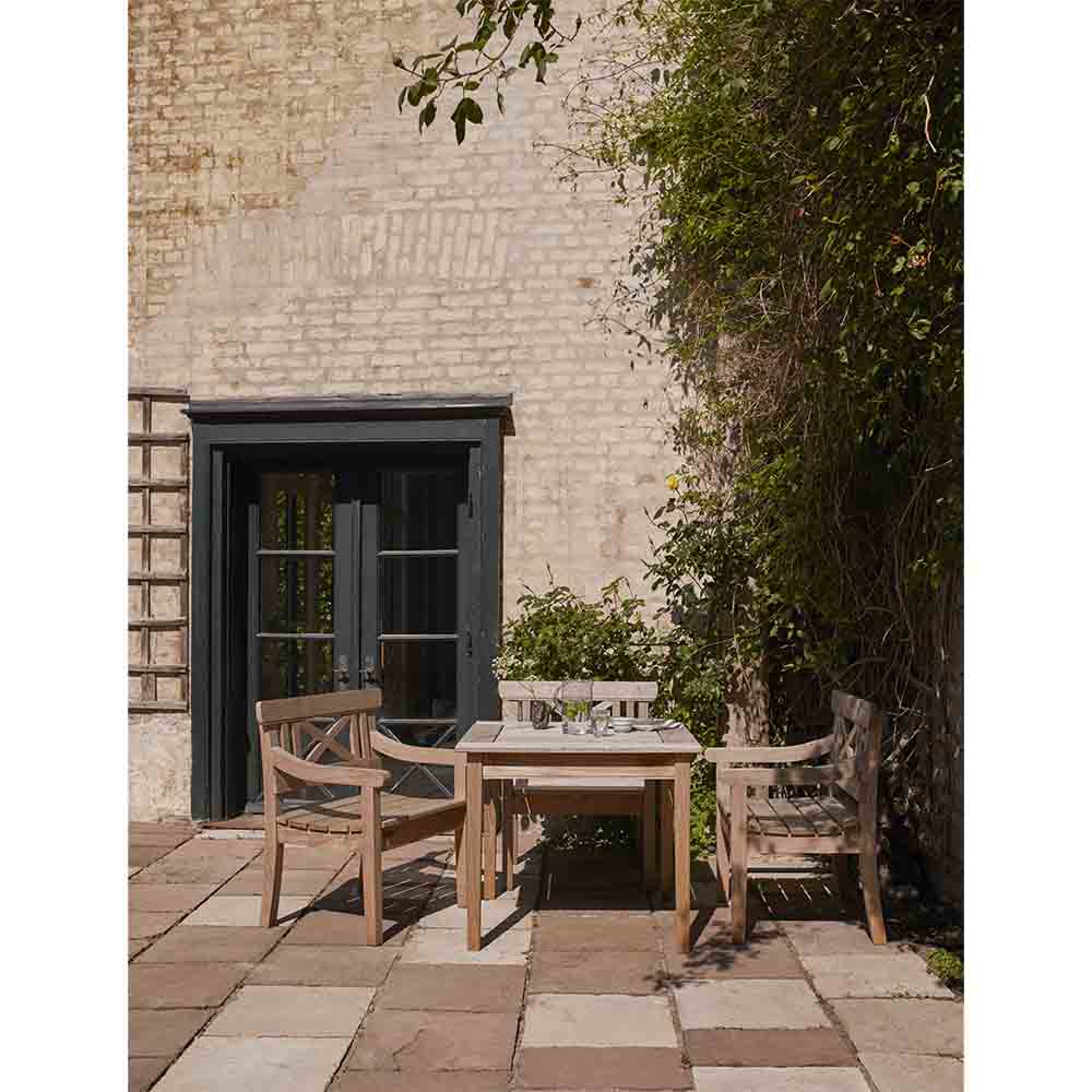 Drachmann Outdoor Square Dining Table - Image 2