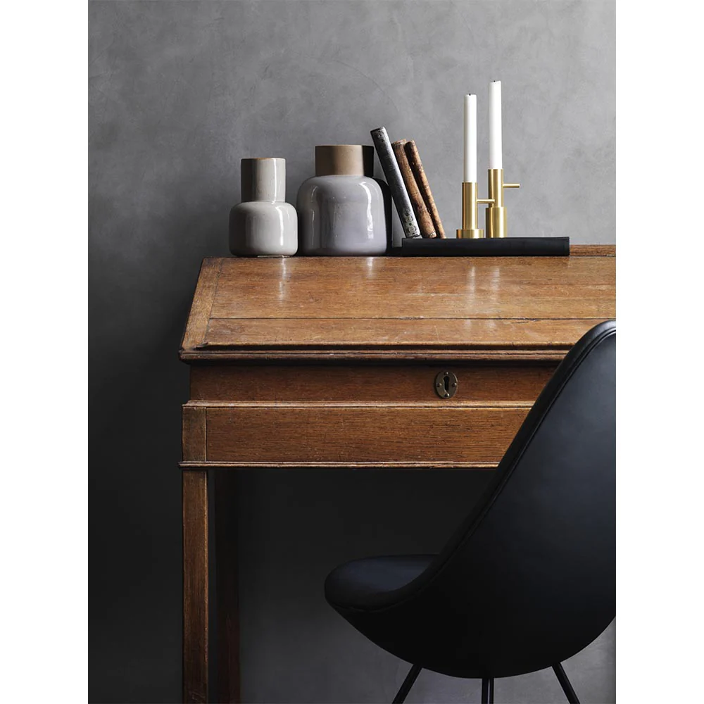 Drop Fully Upholstered Chair - Essential Leather With Front Stitching And Piping - Image 4