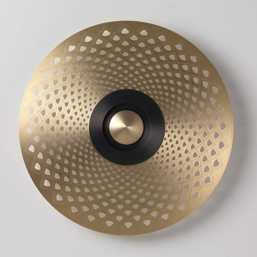 Earth Wall Light - Mandala - Image 2