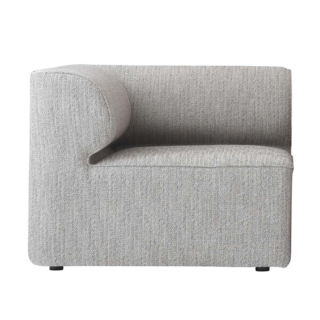 Eave Modular Sectional Sofa – 3 Seater, Configuration 2 With Pouf - Image 3