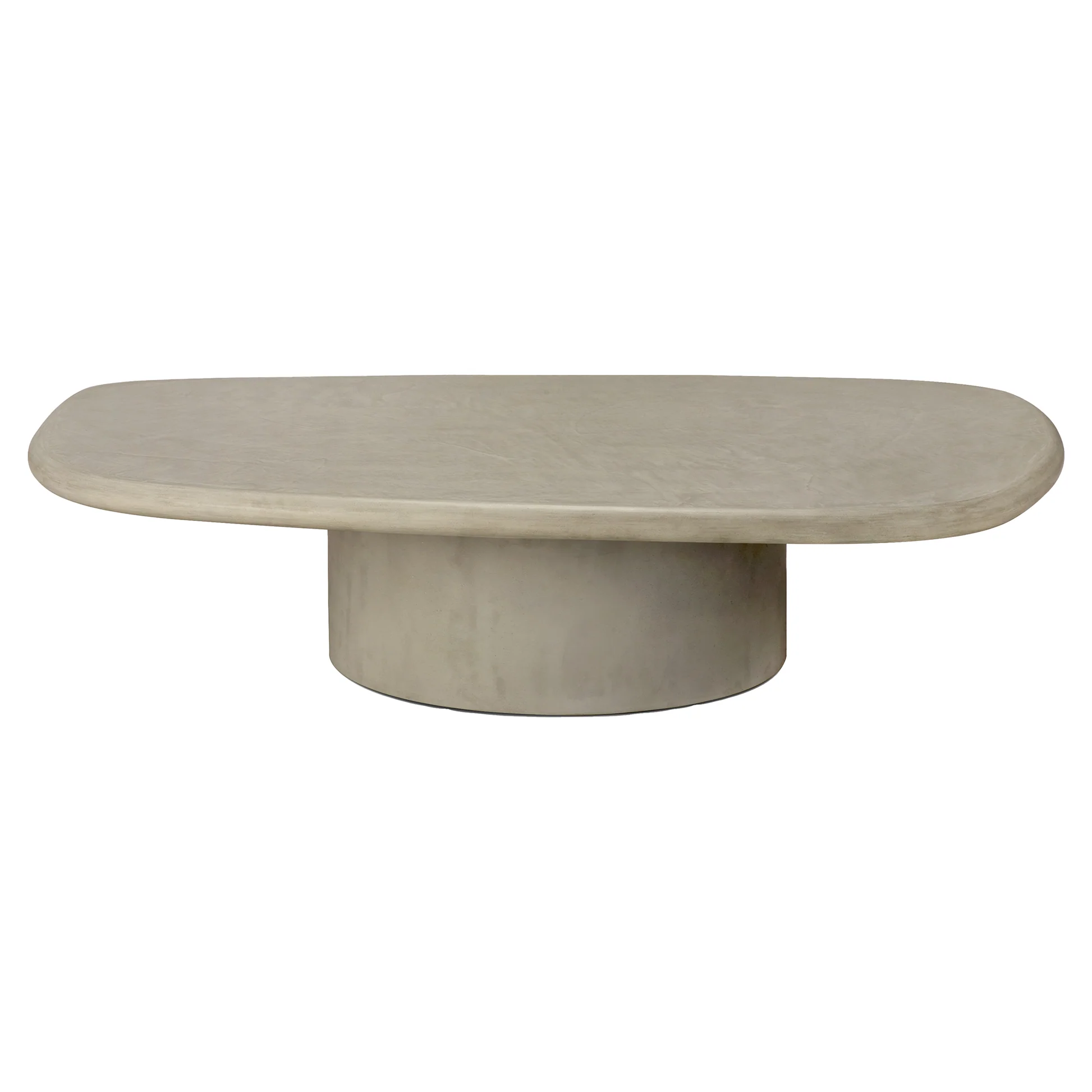 Elements Outdoor Pebble Coffee Table - Light Gray