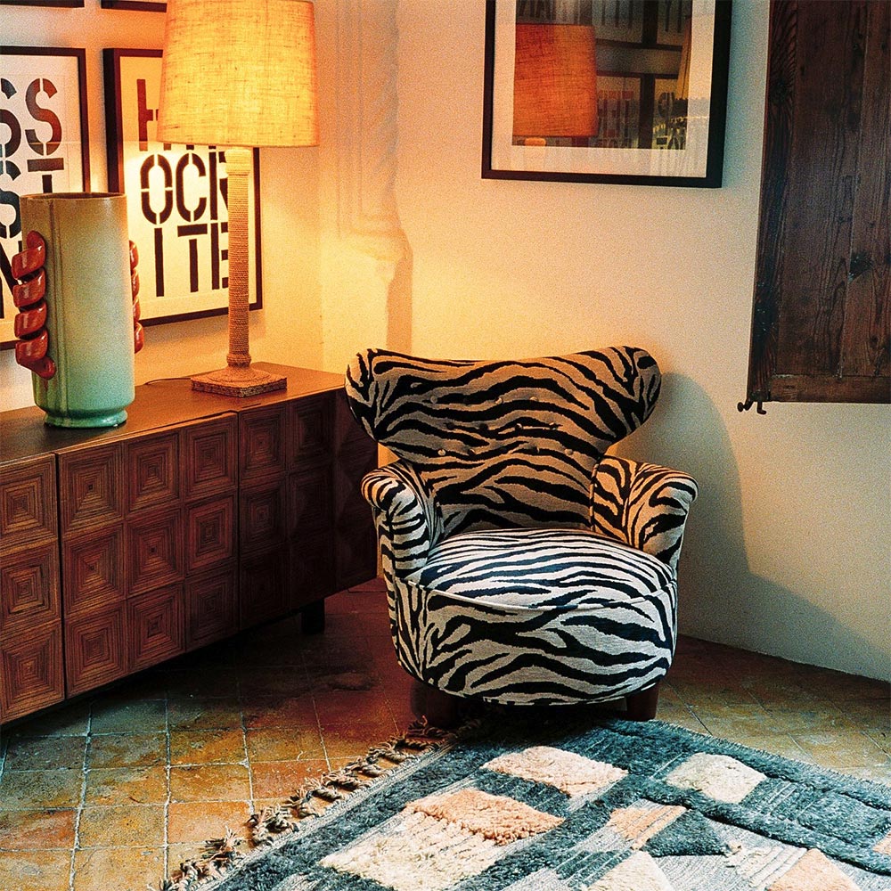 Elias Armchair - Zebra - Image 6