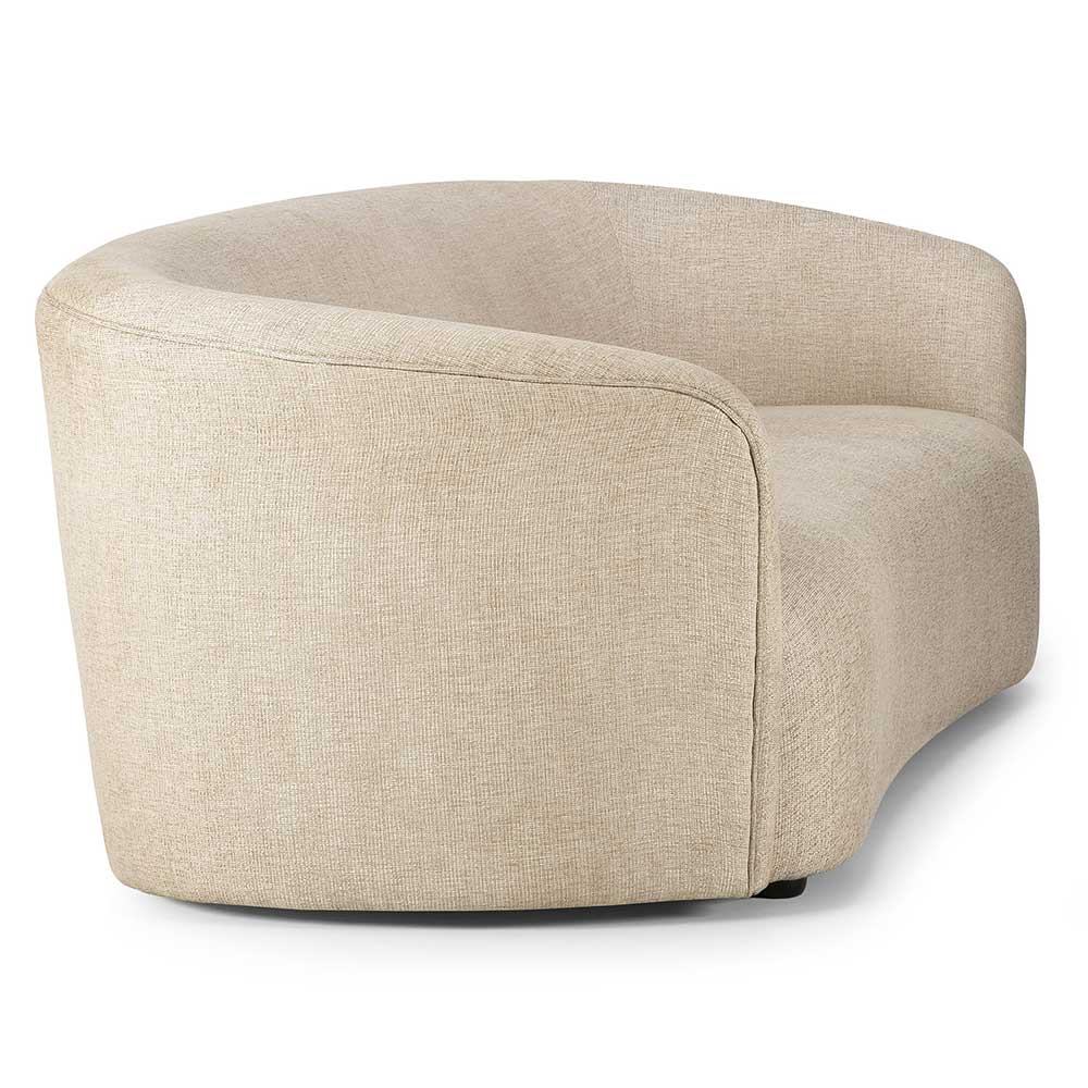 Ellipse 3 Seater Sofa - Oatmeal - Image 3