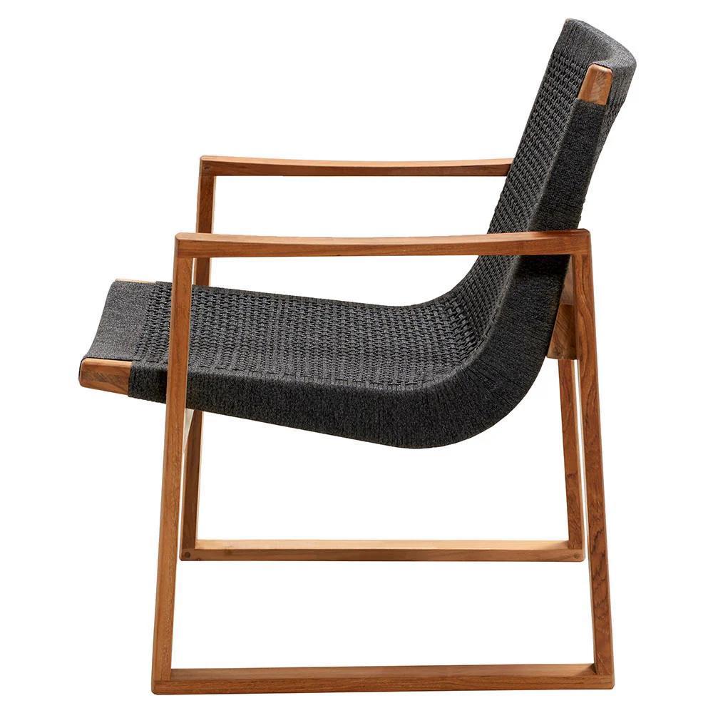 Endless Lounge Chair - Dark Gray Rope - Image 2