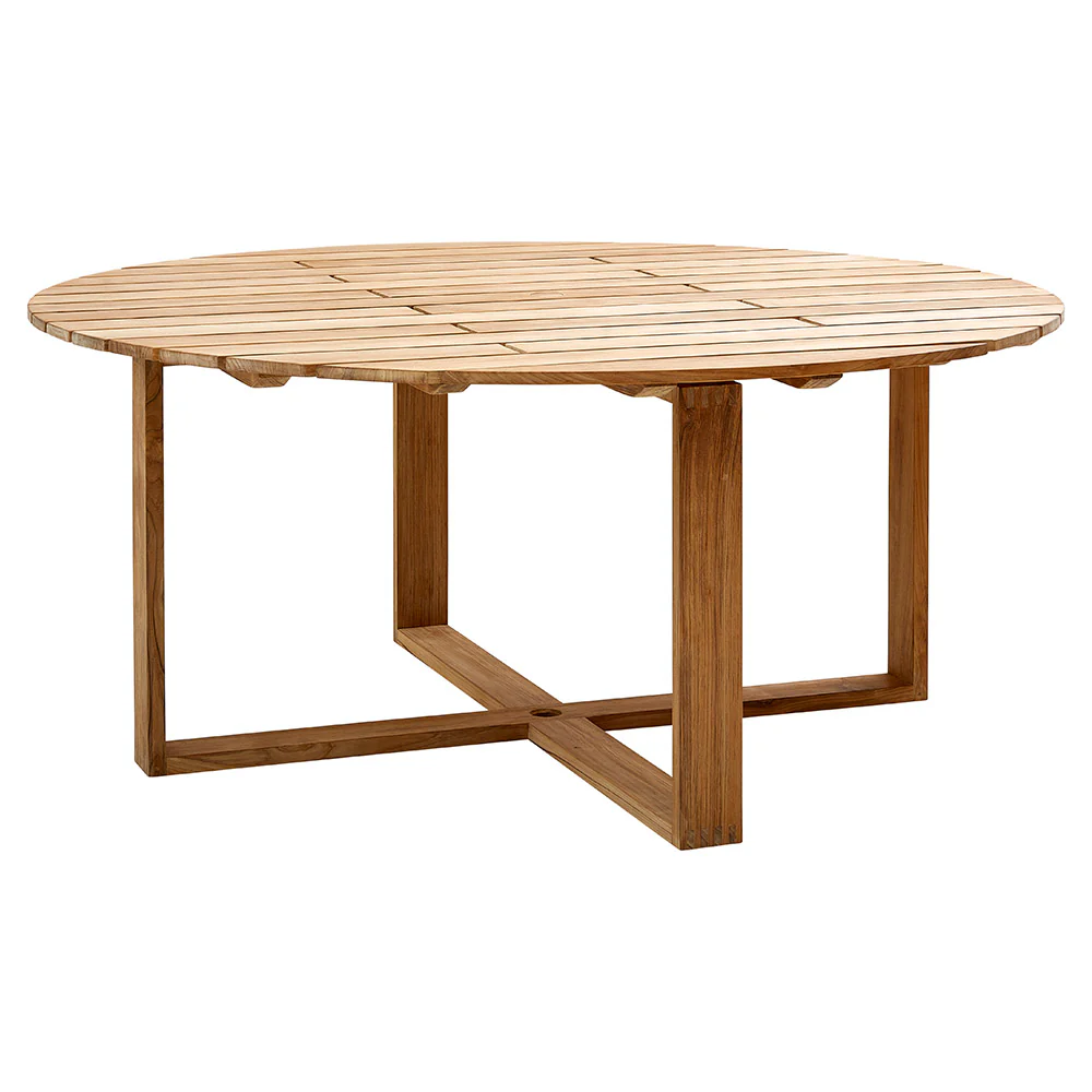 Endless Round Dining Table - 66.9"W