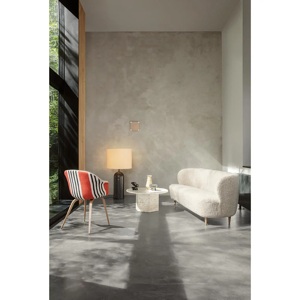 Epic Round Marble Coffee Table - White - Image 6