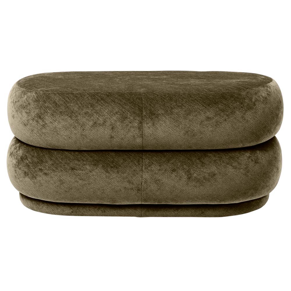 Faded Velvet Pouf - Image 2