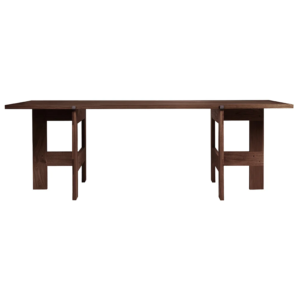 Farmhouse Trestle Table - Planks