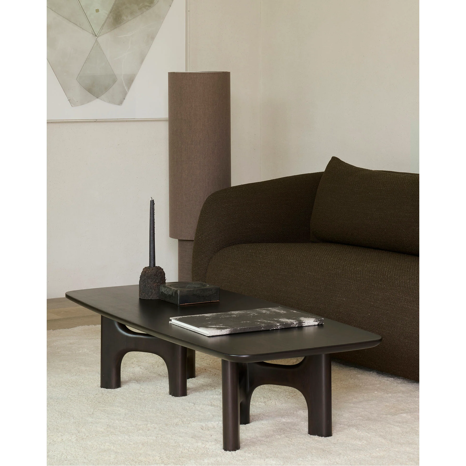 Figur 3 Seater Sofa - Chocolate - Image 10