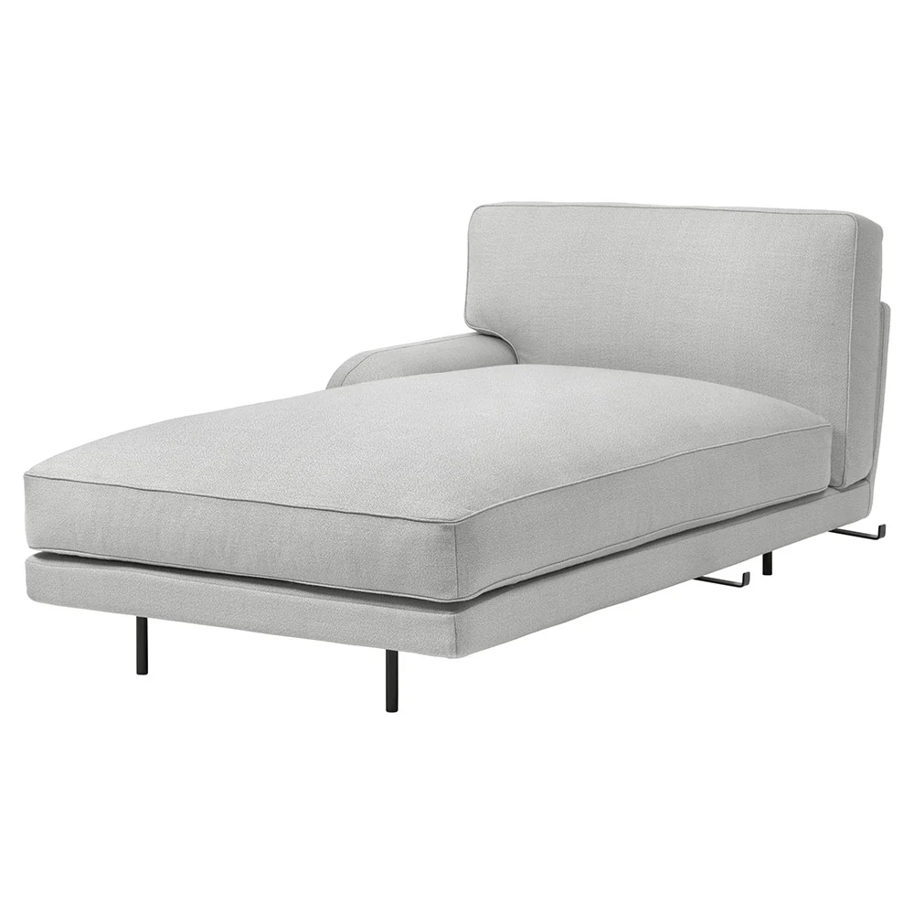 Flaneur Modular Sofa - Chaise Lounge, Right Armrest