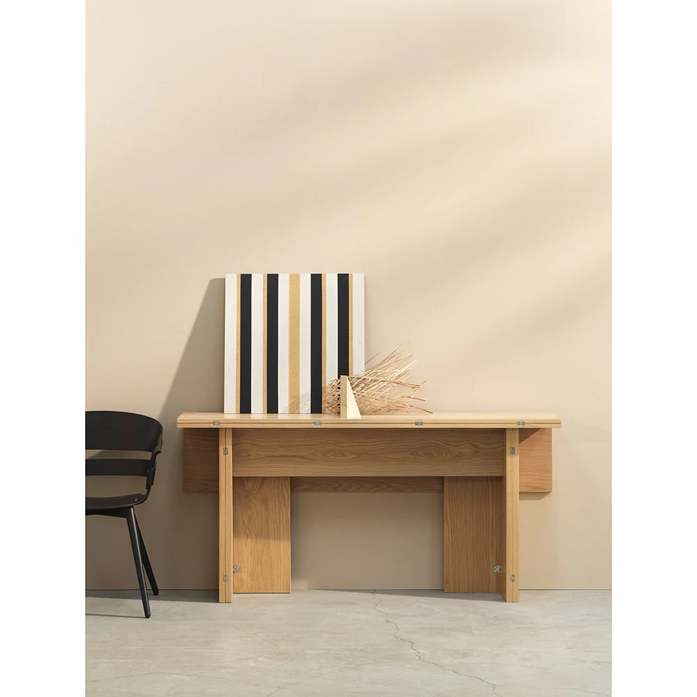 Flip Dining Table - Oak - Image 6