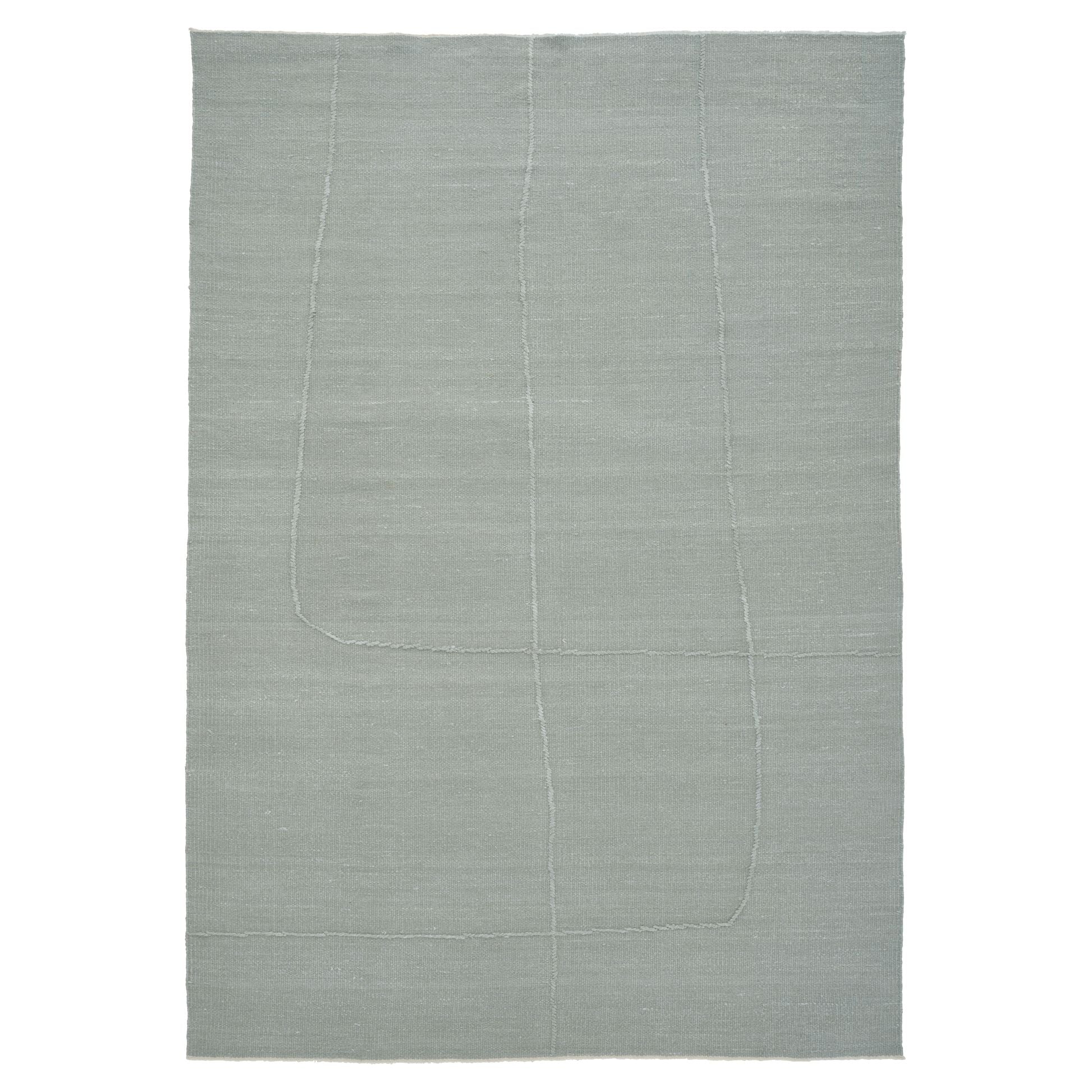 Flow Shen Rug - Mint Gray