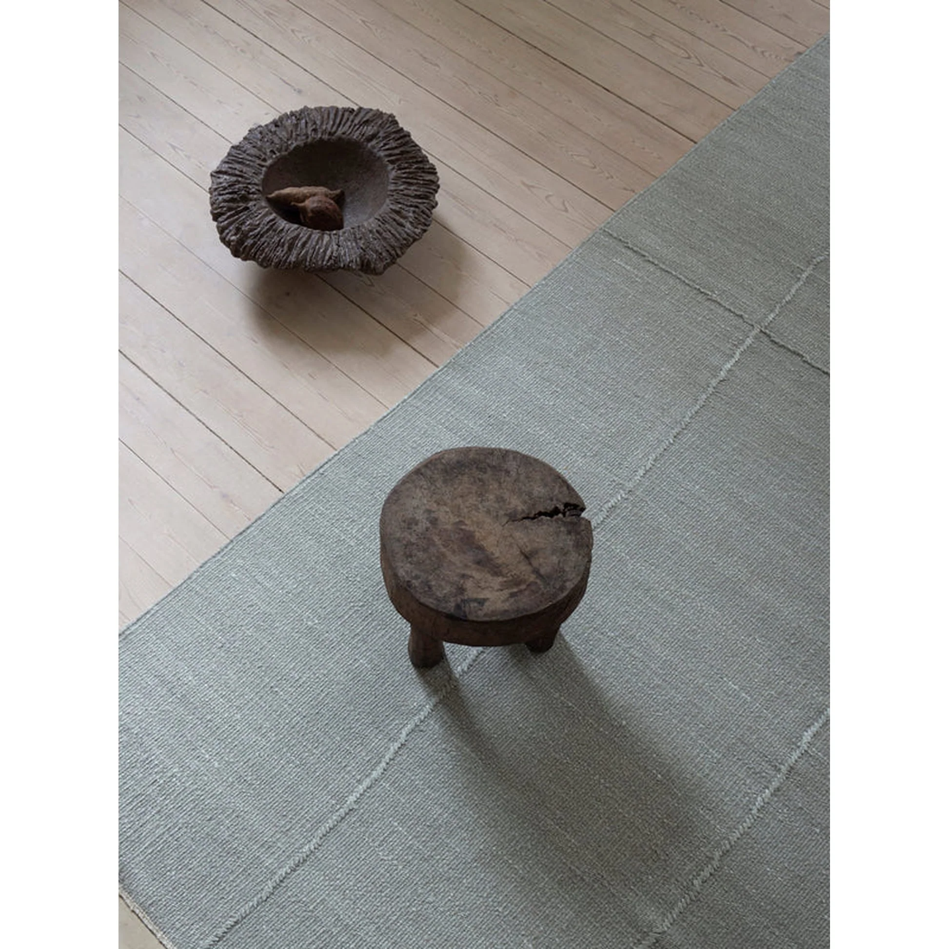 Flow Shen Rug - Mint Gray - Image 8