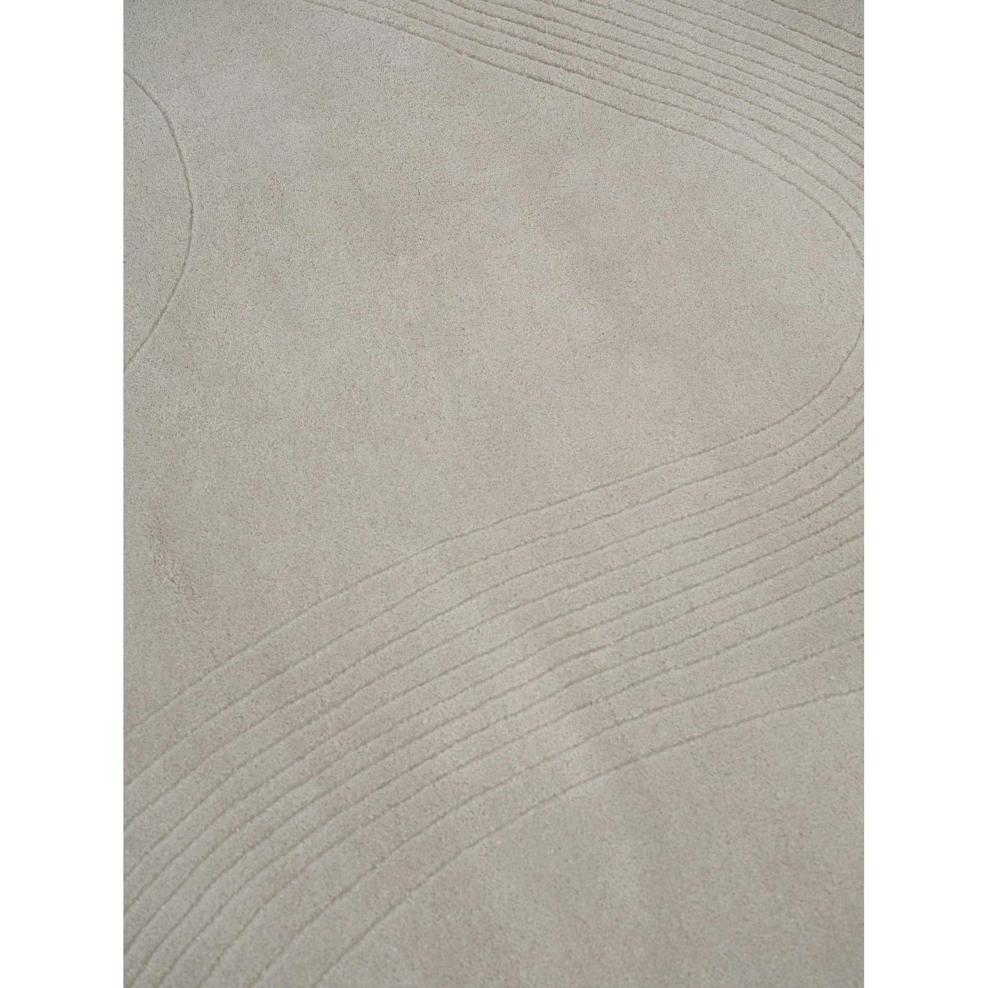Fluid Arc Rug - Chalk - Image 4