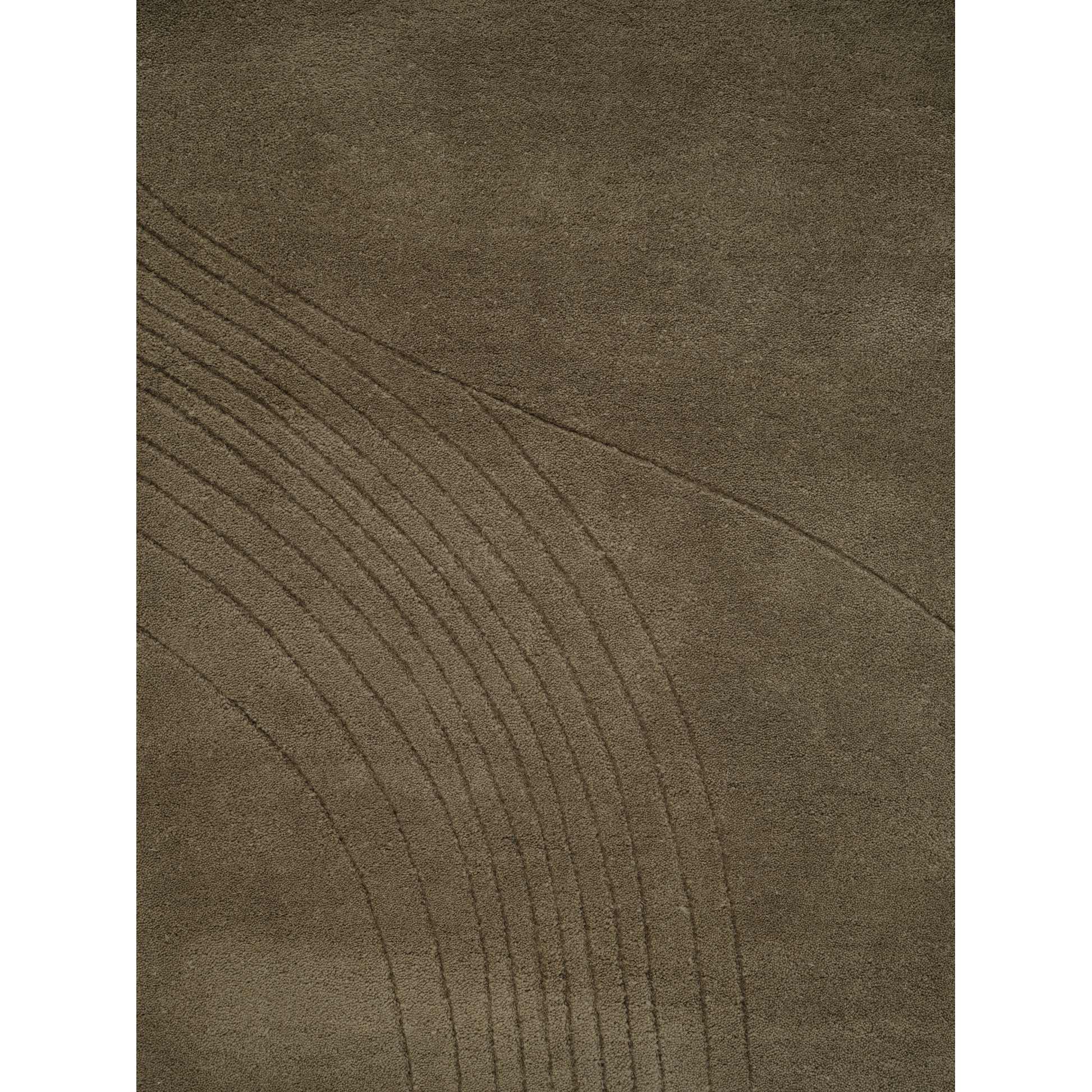 Fluid Arc Rug - Olive - Image 3