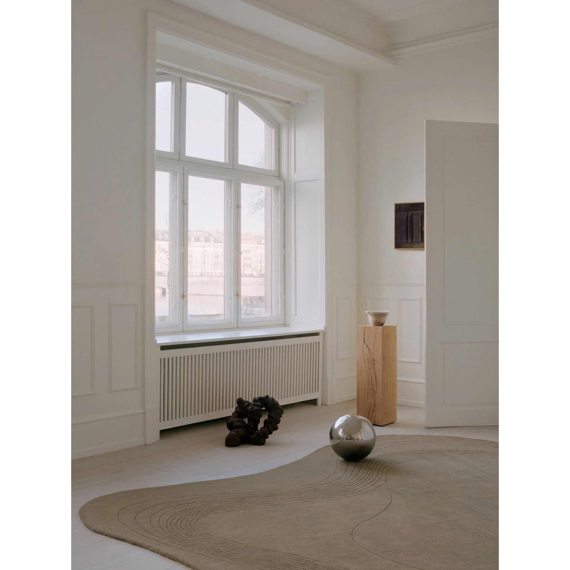 Fluid Arc Rug - Olive - Image 7