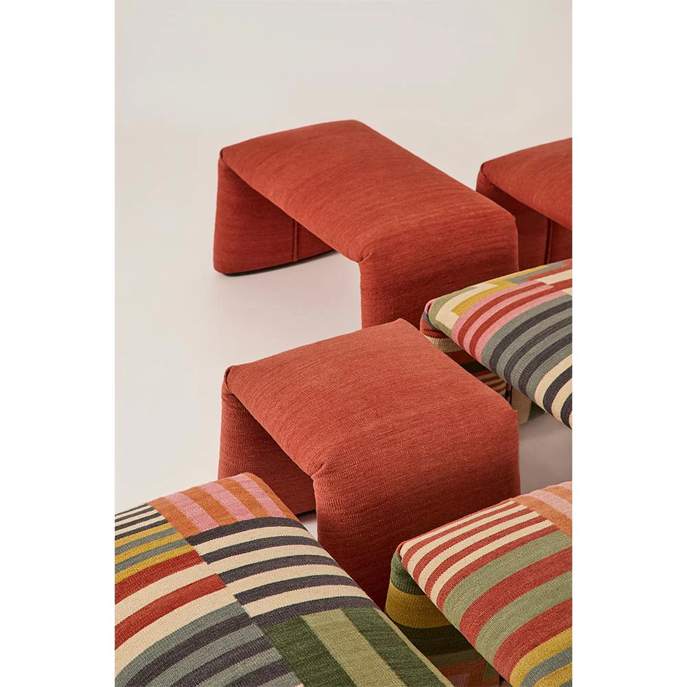 Folded Bench - Large, Saffron Red - Image 3