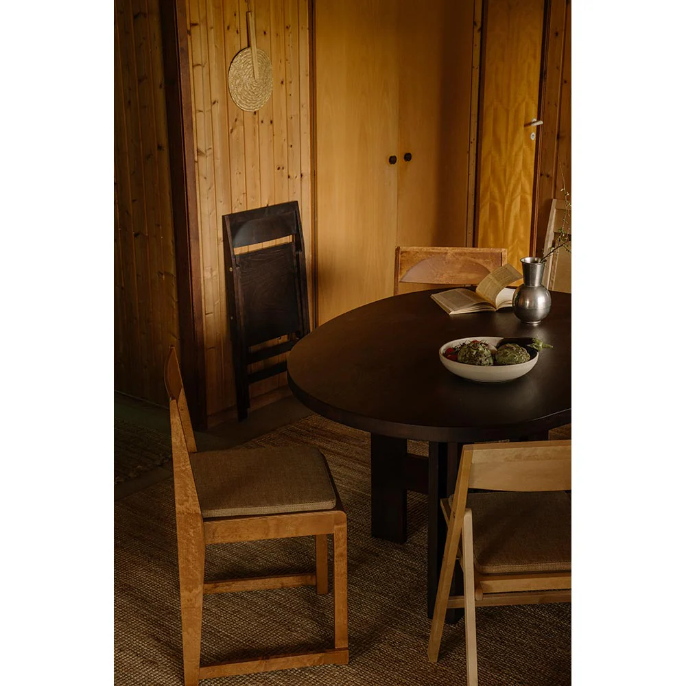 Folding Flat Chair Cushion - Camel - Image 3