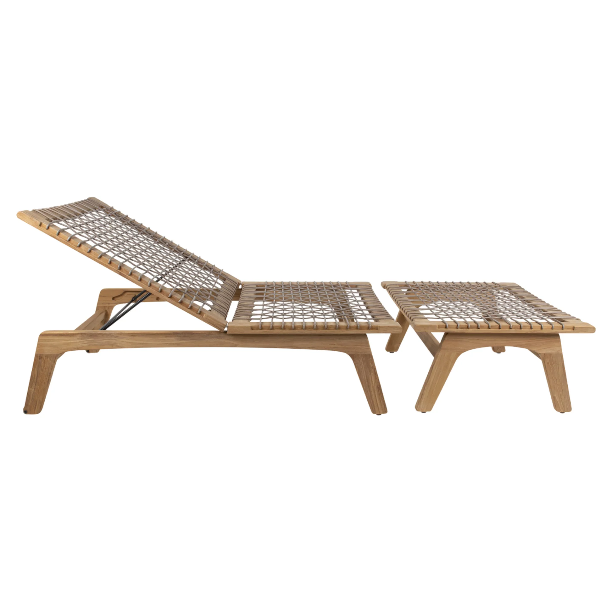 Forte Deck Chair And Foot Rest - Image 3