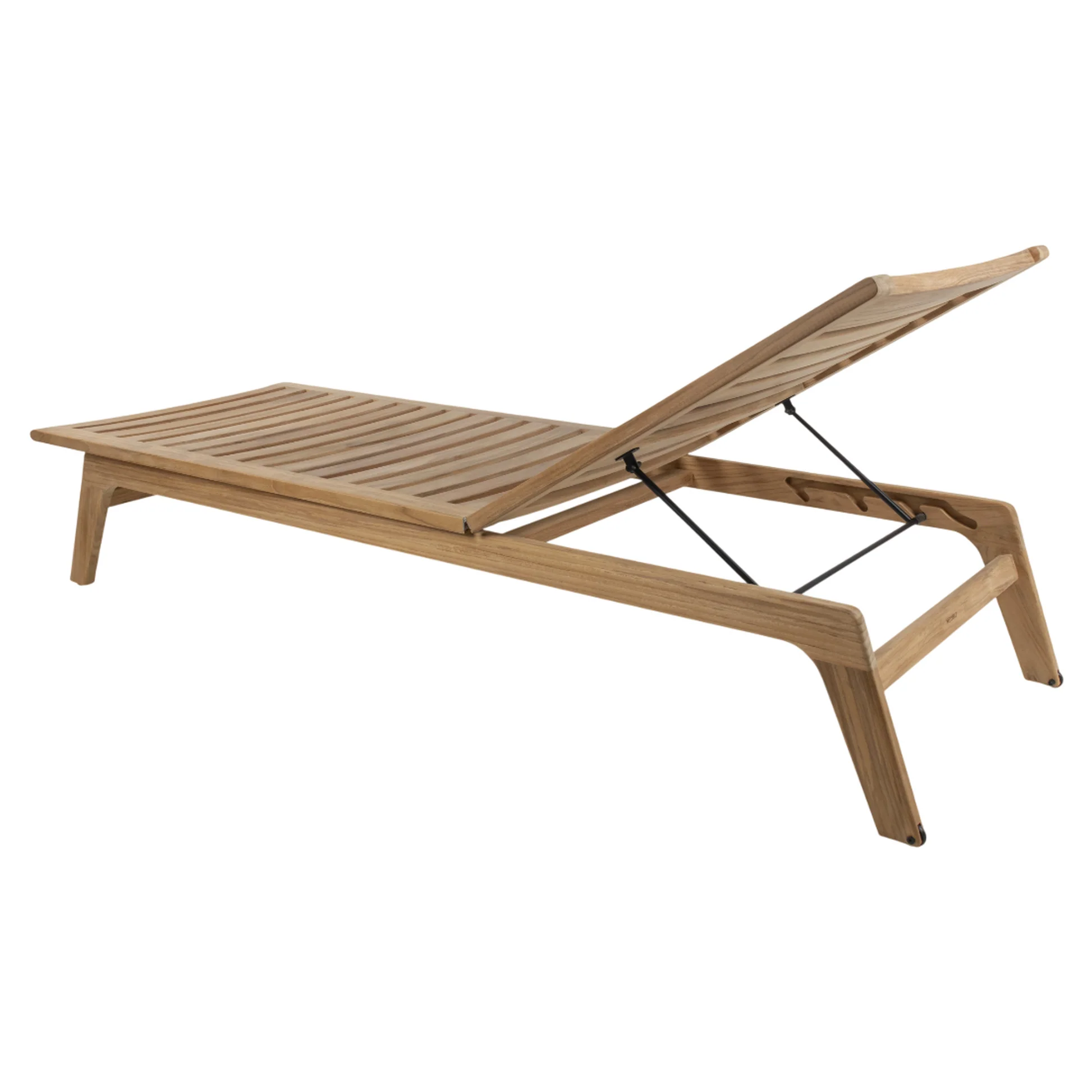 Forte Sun Lounger - Teak - Image 10