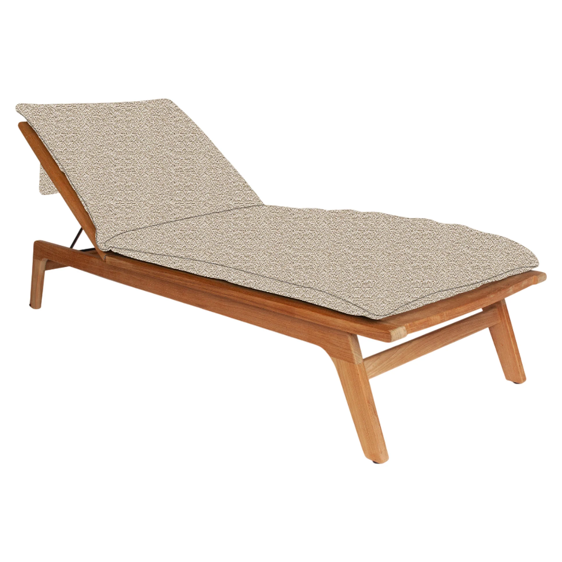 Forte Sun Lounger - Teak - Image 6