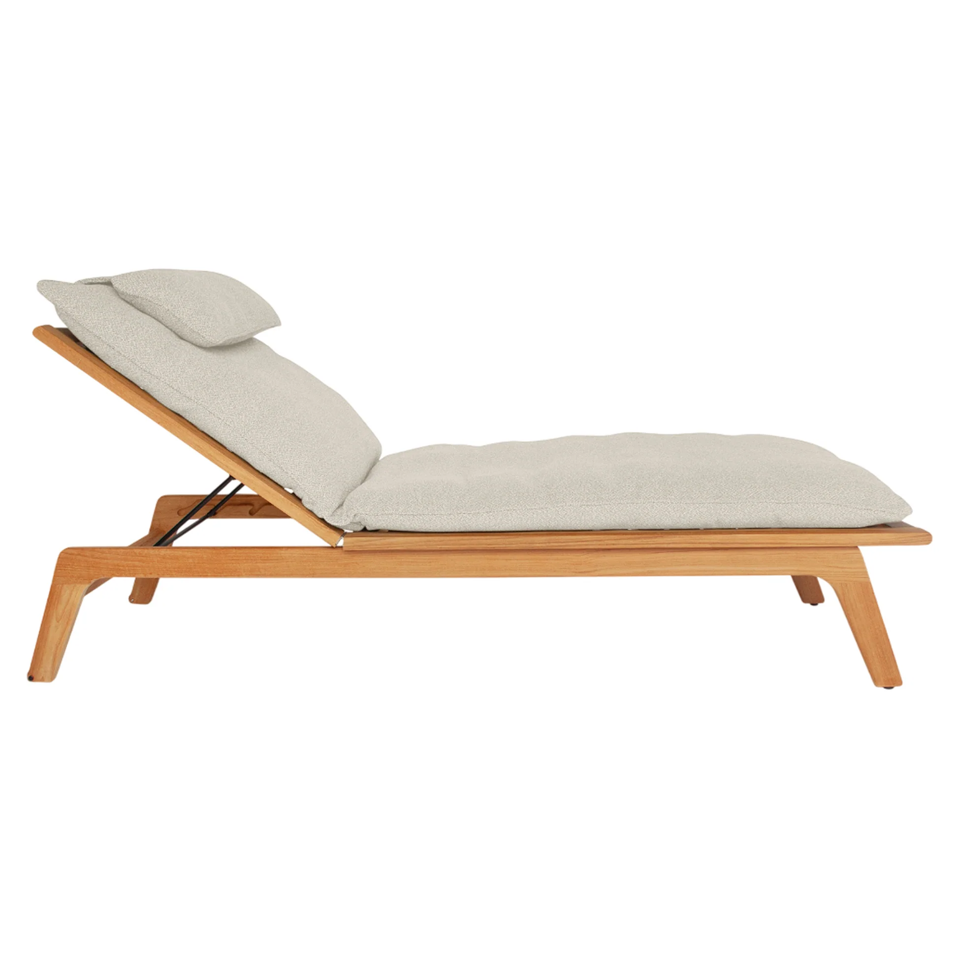 Forte Sun Lounger - Teak - Image 7