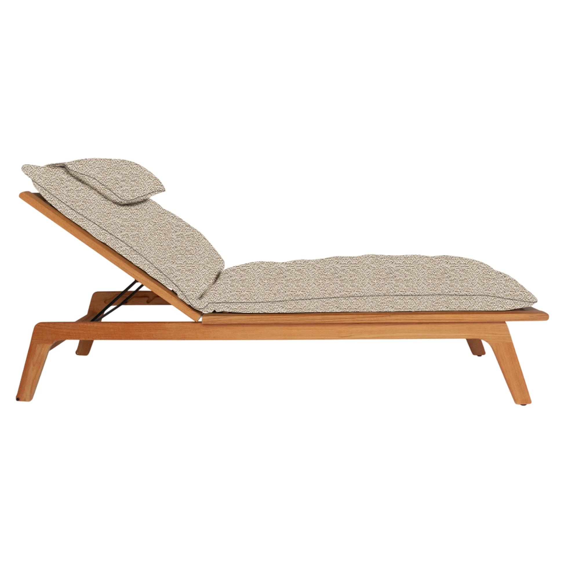 Forte Sun Lounger - Teak - Image 8