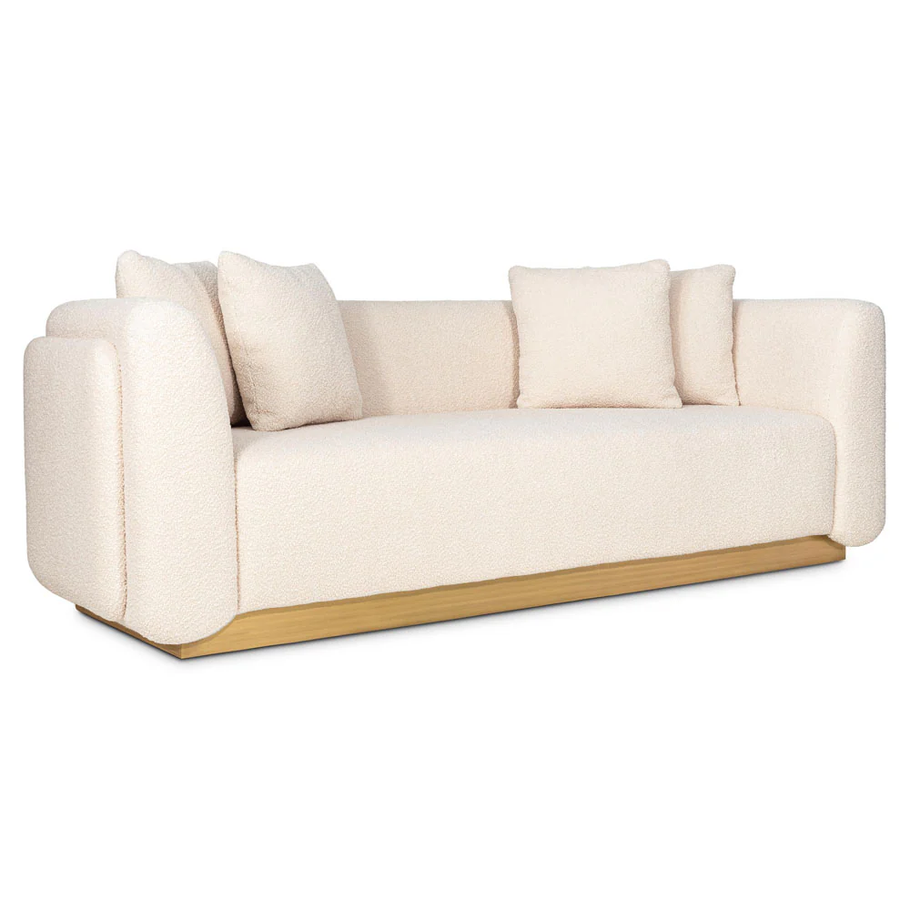 Foz Sofa - 3 Seater, Woollen 6 - Image 2
