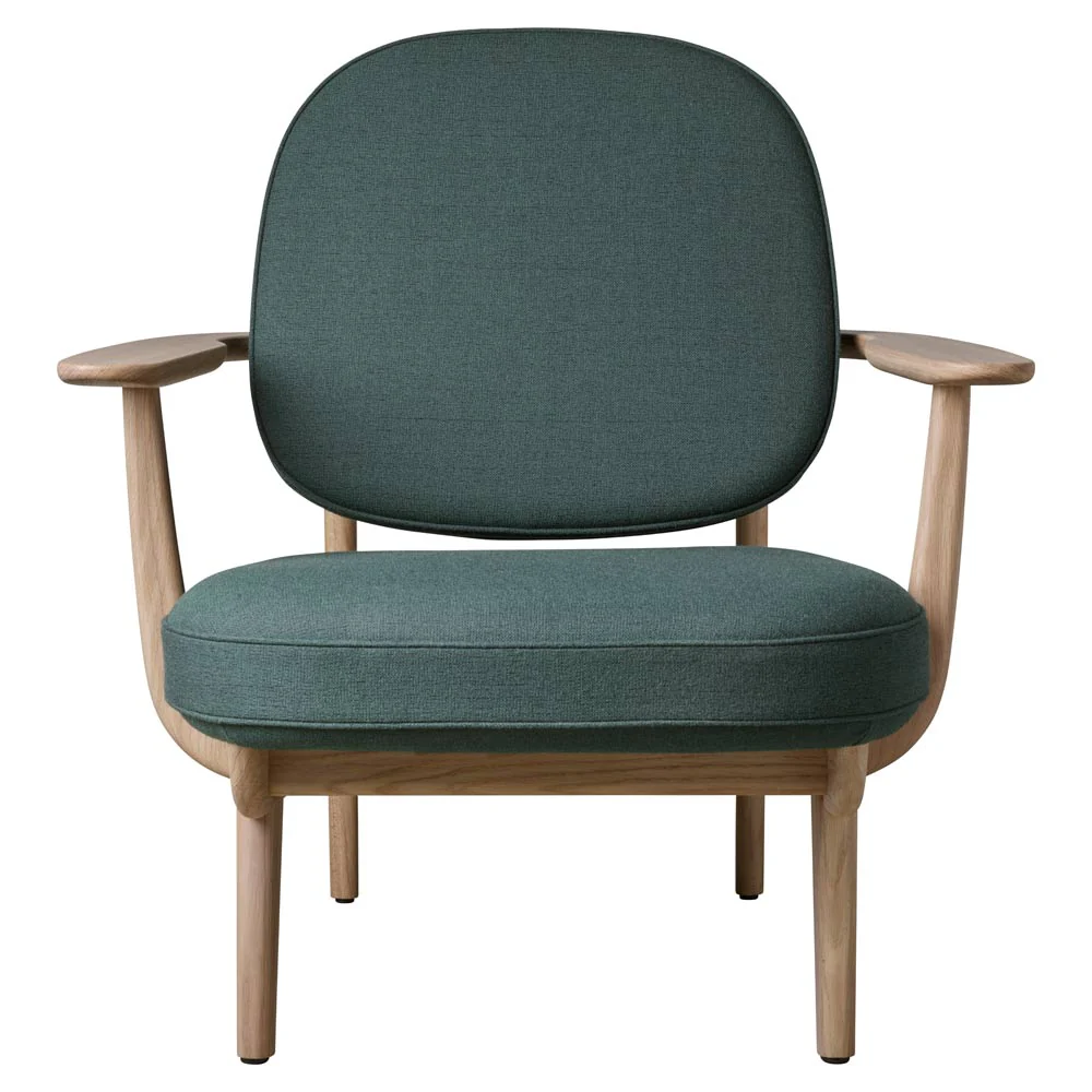 Fred Lounge Chair - Clear Lacquered Oak